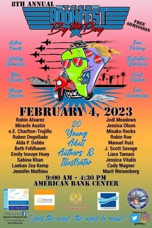 CCPL-2023 Teen Bookfest by the Bay Poster